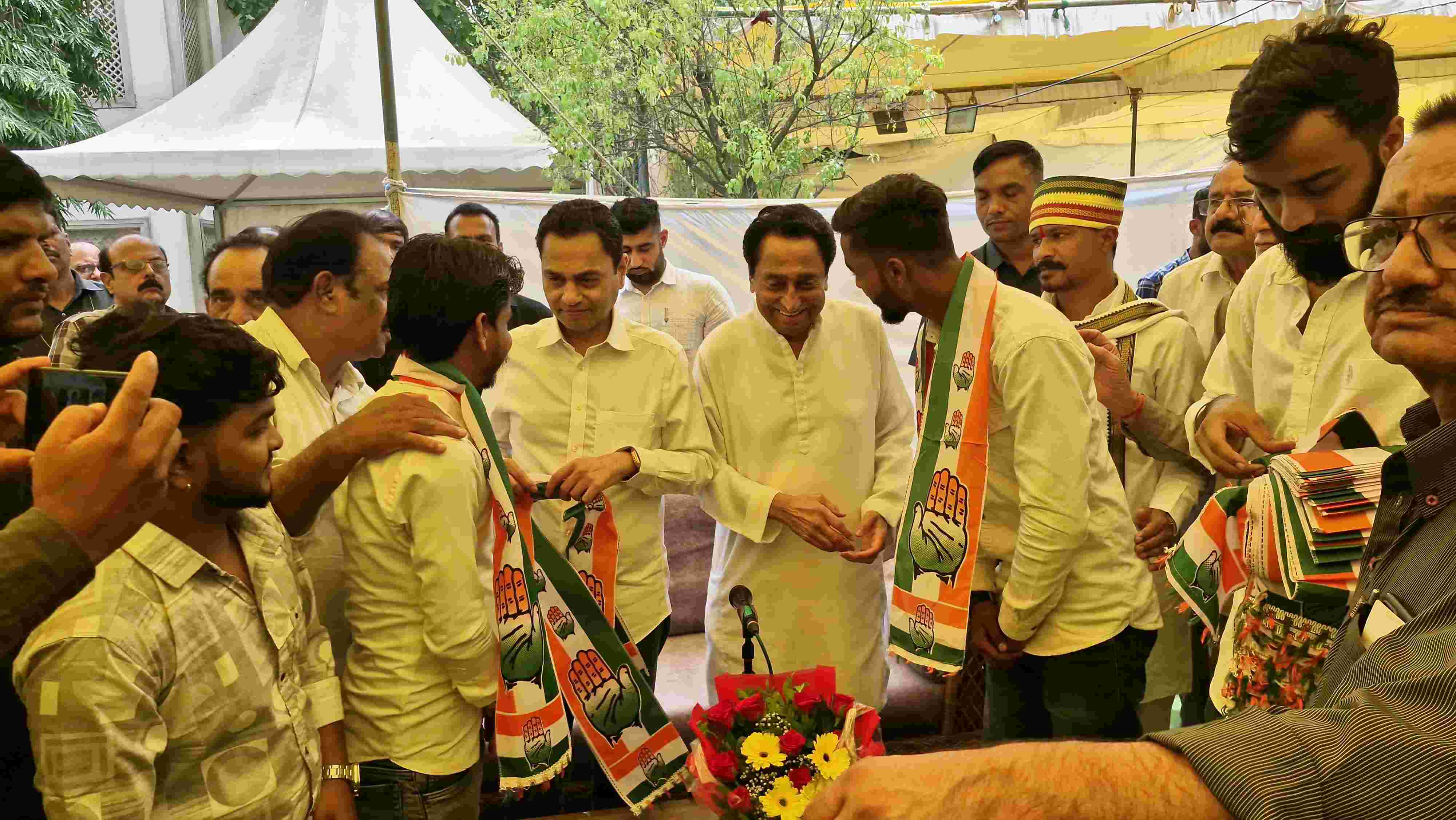 अमरवाड़ा व हर्रई में पांच सौ से अधिक लोग कांग्रेस में हुए शामिल