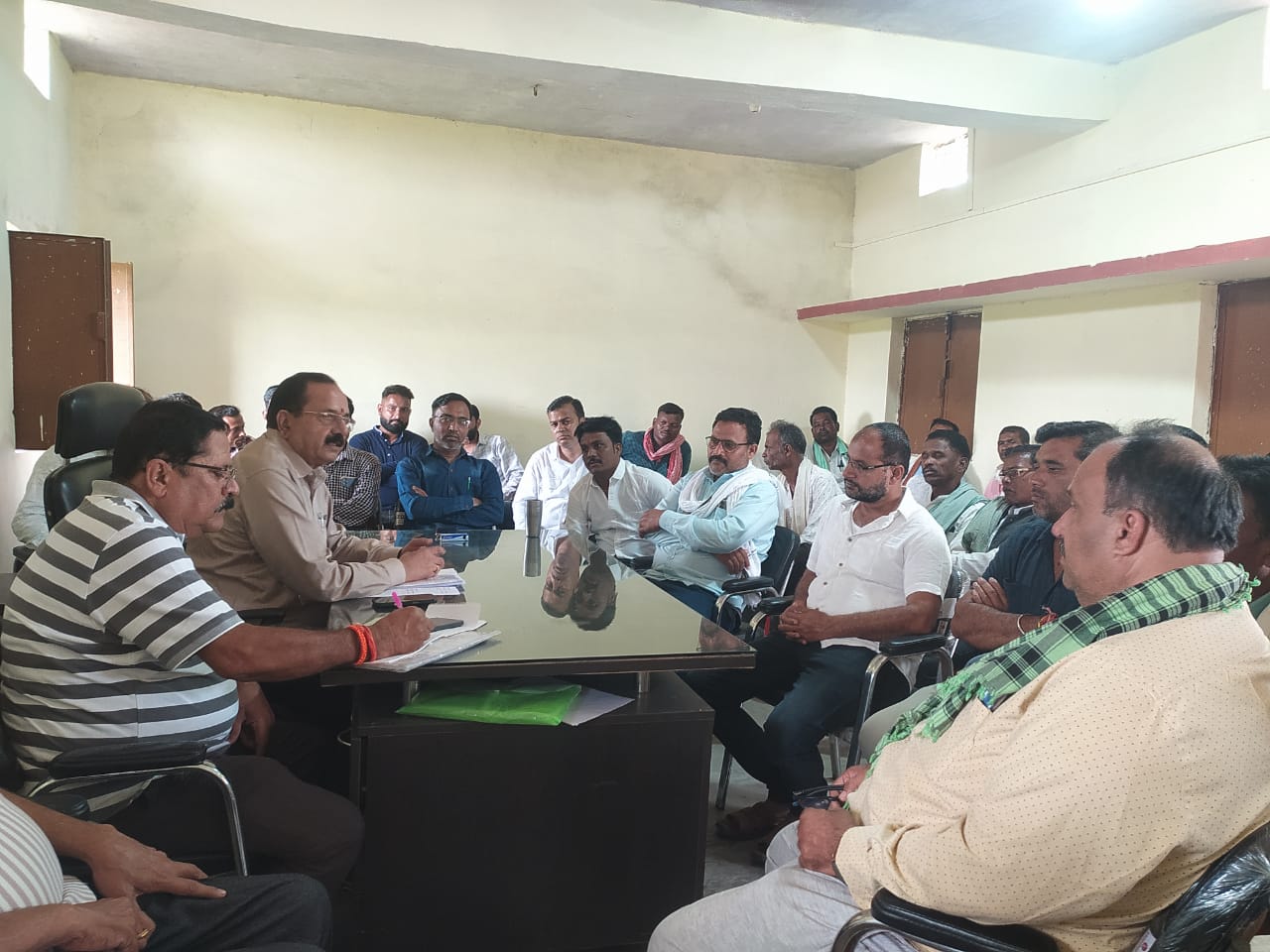 चांद में किसान आंदोलन व बीएलए को लेकर हुई चर्चा