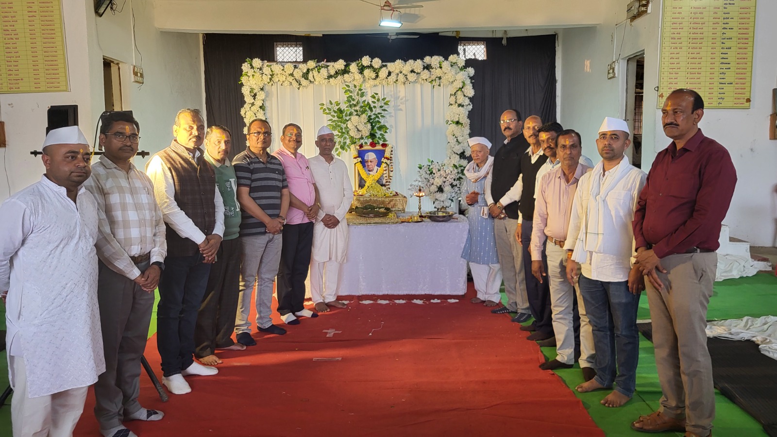 मृत्यु भोज न करके समाज को दिया 51 हज़ार का दान