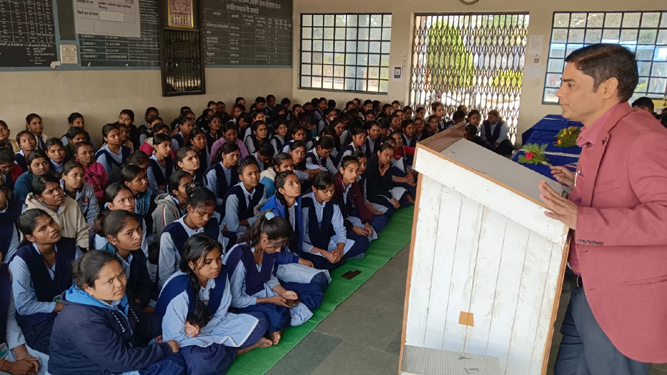 महिला आईटीआई में दी पॉक्सों एक्ट की जानकारी