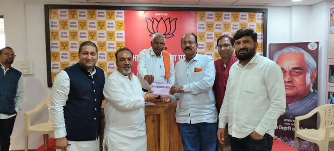 पंडित दीनदयाल उपाध्याय पुण्यतिथि पर भाजपा समर्पण निधि अभियान का शुभारंभ