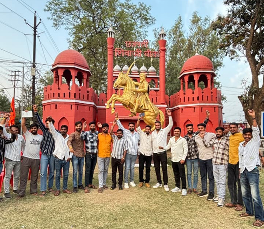 शिवाजी जयंती पर कल भंडारा, महाआरती और भव्य अतिशबाजी