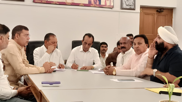 शहर के उप ब्लॉक व वार्डों में हुई कांग्रेस की अहम बैठकें