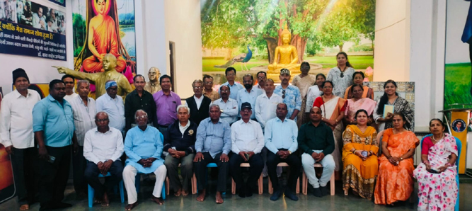 डॉ अम्बेडकर समता विकास समिति की बनी नवीन कार्यकारिणी