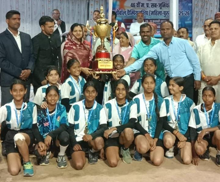 मध्यप्रदेश सब-जूनियर वॉलीबॉल चैम्पियन बना छिंदवाड़ा 