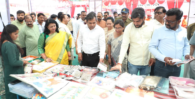 जिला स्तरीय तीन दिवसीय कृषि मेला एवं मिलेट फूड फेस्टिवल का हुआ शुभारम्भ