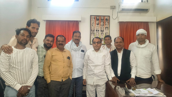 अंबेडकर जयंती मनाने जिला कांग्रेस अनुसूचित जाति विभाग ने की बैठक