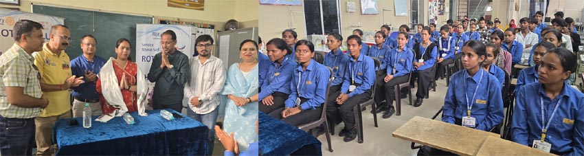 रोटरी क्लब ने युवाओं को हैप्पी लाइफ प्रोजेक्ट में बताए स्वस्थ रहने के राज