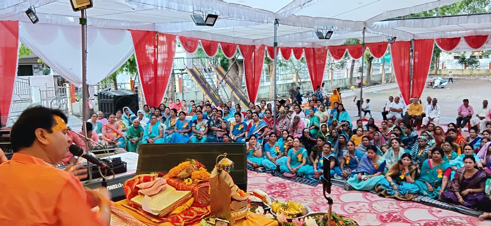 पुरूषोत्तम मास में कथा श्रवण अत्यंत लाभकारी: आचार्य अनिल शास्त्री