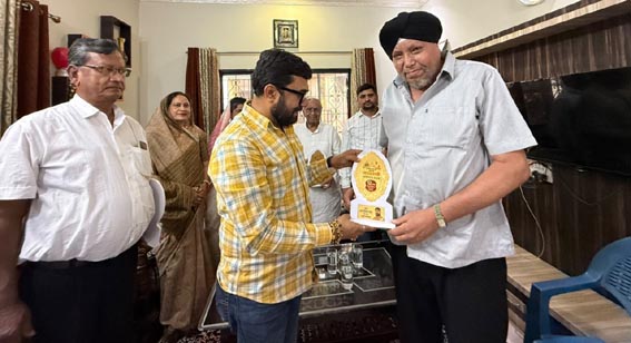सांसद बंटी विवेक साहू ने नगर में भाजपा सरकार की उपलब्धियां बताई