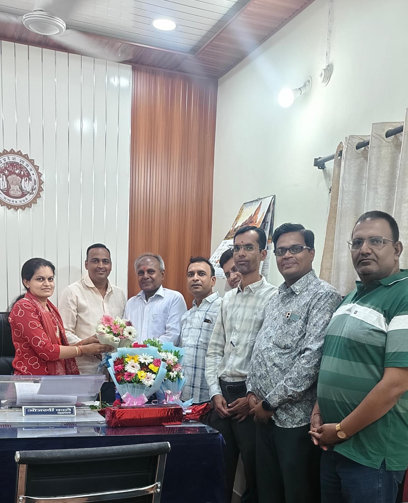 नवागत महाप्रबंधक का चेंबर ऑफ कॉमर्स सदस्यों  ने किया अभिनंदन