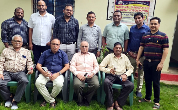 नेशनल इंटीग्रेटेड मेडिकल एसोसिएशन ने मनाया राष्ट्रीय चिकित्सक दिवस