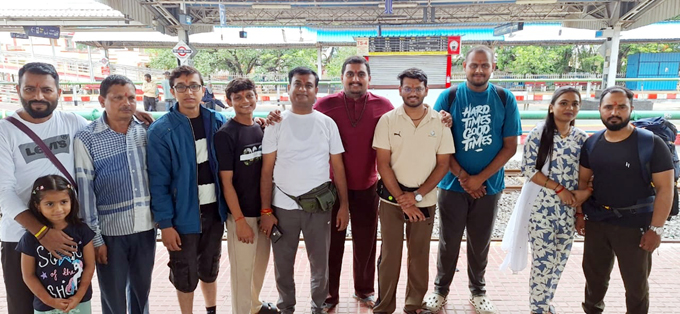 अमरनाथ यात्रा दूसरा जत्था रेलमार्ग से रवाना