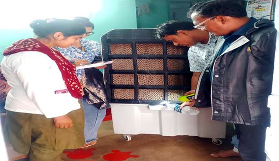 स्वास्थ्य विभाग की टीम को 91 घरों में मिले एडीज मच्छर के लार्वा