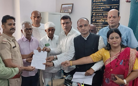 कांग्रेस ने की गुंडागर्दी करने वाले भाजपा नेताओं पर कड़ी कार्रवाई की मांग
