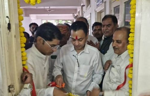 नुकलनाथ ने किया कांग्रेस धार्मिक प्रकोष्ठ कार्यालय का उद्धाटन