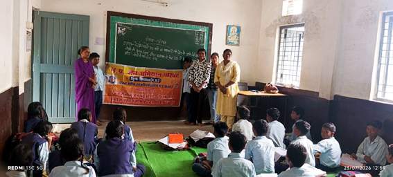 मेघसिवनी स्कूल में प्रतियोगिता और पौधारोपण, विजेता हुए पुरस्कृत