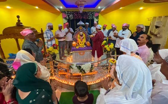 संत रविदास गुरुद्वारे में दीप प्रज्वलित कर समरसता संकल्प अभियान शुरू