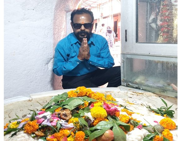 23वीं बार अमरनाथ पहुंचे रंजन साहू, बूढ़ा अमरनाथ चट्टानी के भी 16वीं बार किए दर्शन