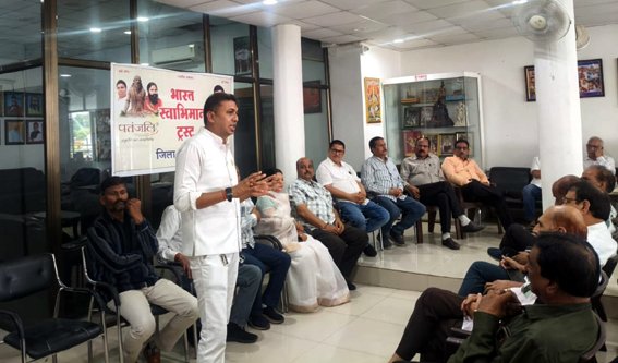 सांसद के नेतृत्व में अखंड भारत दिवस पर निकलेगी विशाल मशाल यात्रा
