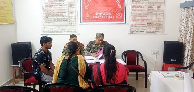 ग्रेनेडियर्स रेजिमेंटल सेंटर जबलपुर द्वारा पूर्व सैनिक संपर्क कार्यक्रम आयोजित