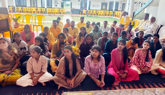 गायत्री परिवार ने लगाया हर्रई में एक दिवसीय युवा चेतना जागरण शिविर 