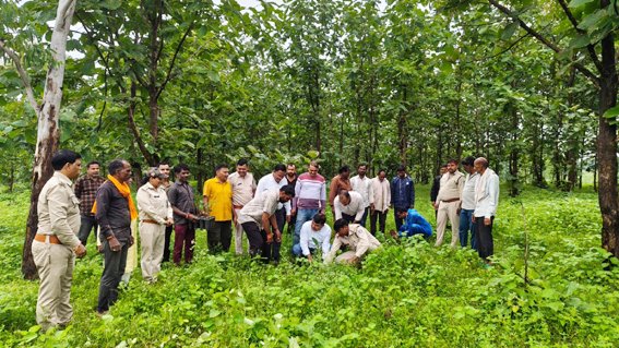 भाजपा किसान मोर्चा ने पौधे लगाने के महासंकल्प को दी गति