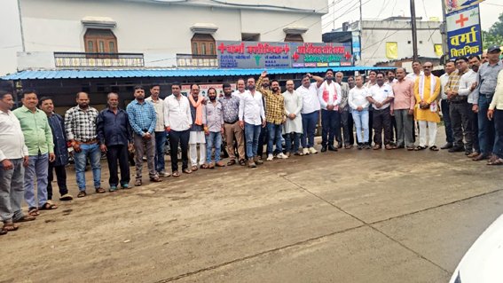 कलश यात्रा का बिछुआ और खमारपानी मंडल में हुआ भव्य स्वागत