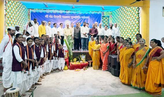 श्रीसंत सेना जी महाराज पुण्यतिथि महोत्सव में शामिल हुए सांसद 