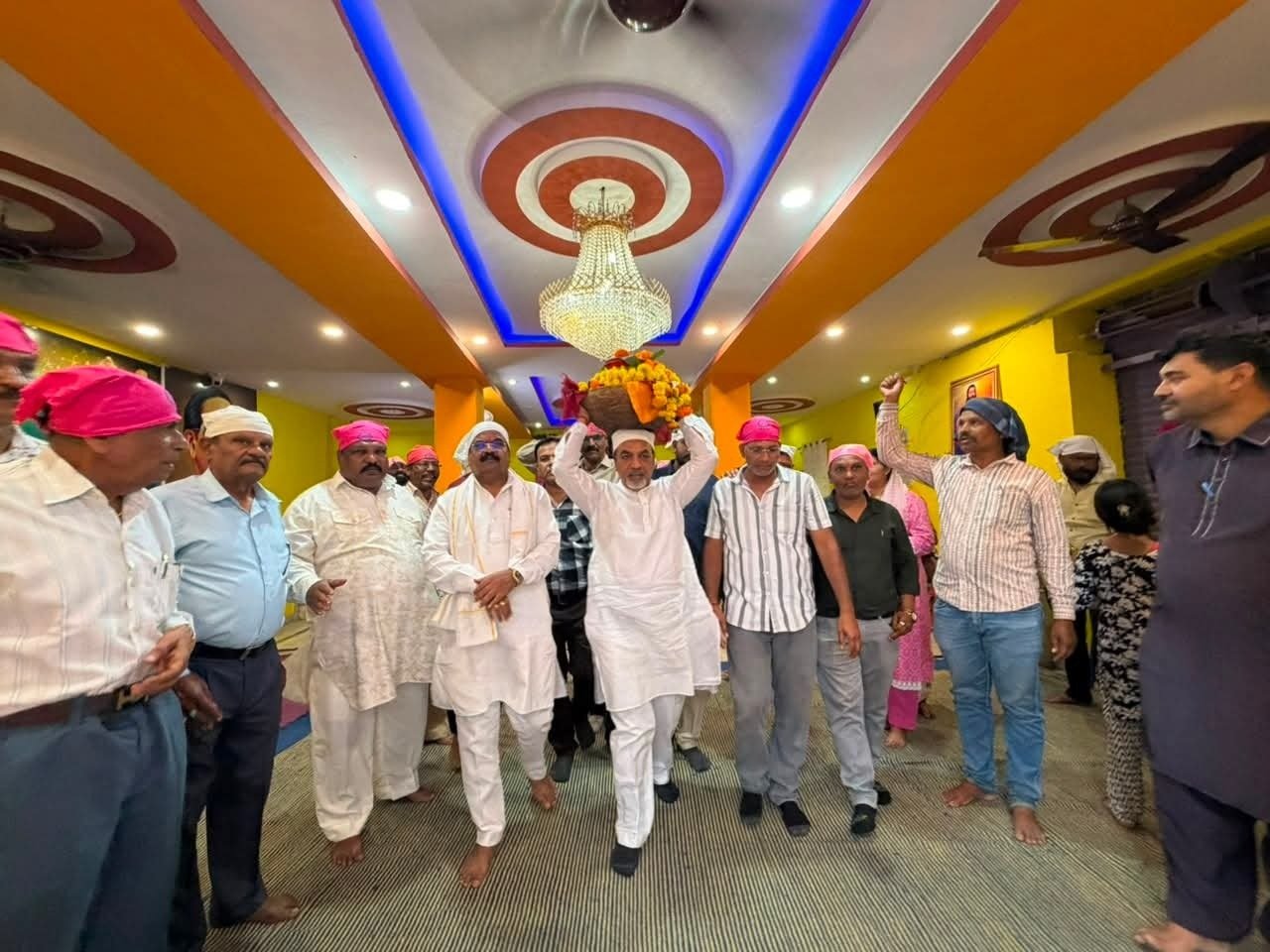 संत रविदास जी महाराज कलश यात्रा का हुआ श्रद्धापूर्ण समापन