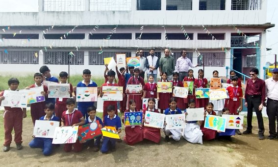 सेवा संकल्प अभियान पर भाषण चित्रकला प्रतियोगिता आयोजित 