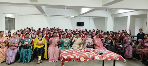महिला कांग्रेस एक वर्ष तक निःशुल्क वितरित करेगी सेनेटरी पैड