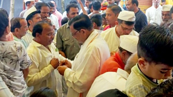अमरवाड़ा में क्षमा मिलन समारोह में उमड़ा जनसैलाब