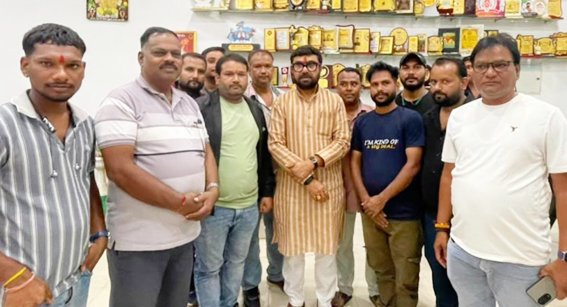 सांसद ने किया सेन समाज की समस्या का किया त्वरित निराकरण