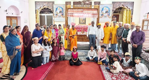 गायत्री परिवार ने दिया स्वच्छता, स्वास्थ्य और नशा मुक्ति का संदेश