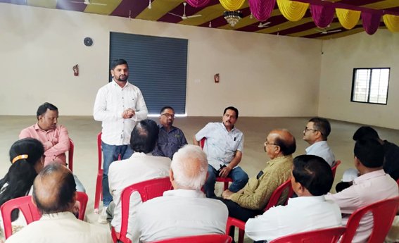 मासिक बैठक में राम मंदिर नगर मंडल ने की समीक्षा
