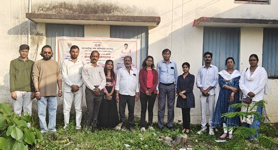 स्वच्छता के साथ ध्यान का संदेश, स्वस्थ शरीर और शांत मन का लिया संकल्प
