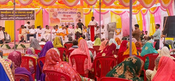 सिंगोडी के पास बाबई में लगा 23 वां निःशुल्क स्वास्थ्य शिविर