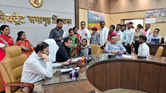 पनारा के संजय मलेसे को नहीं मिली अंत्येष्टि सहायता राशि, कलेक्टर से की शिकायत