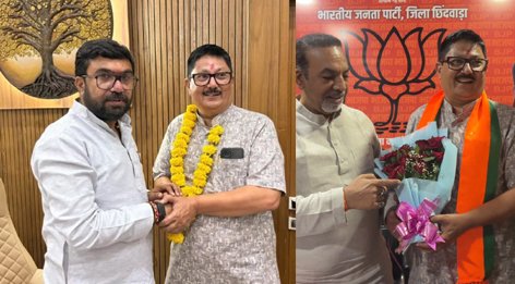 सांसद एवं भाजपा जिलाध्यक्ष ने किया डॉ. कृष्ण हरजानी का स्वागत