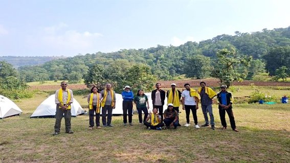 पातालकोट के पहाड़ों में पहुंचे राष्ट्रीय स्तर के ट्रेकर्स
